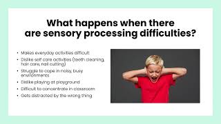 Introduction to sensory processing  -  Childrens Occupational Therapy Team