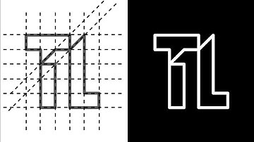T1L Logo Design In Vector Ink | TL letter logo design | Logo Design Tutorial