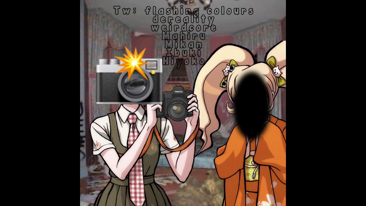 My comforts as Weirdcore/Dreamcore characters : r/danganronpa