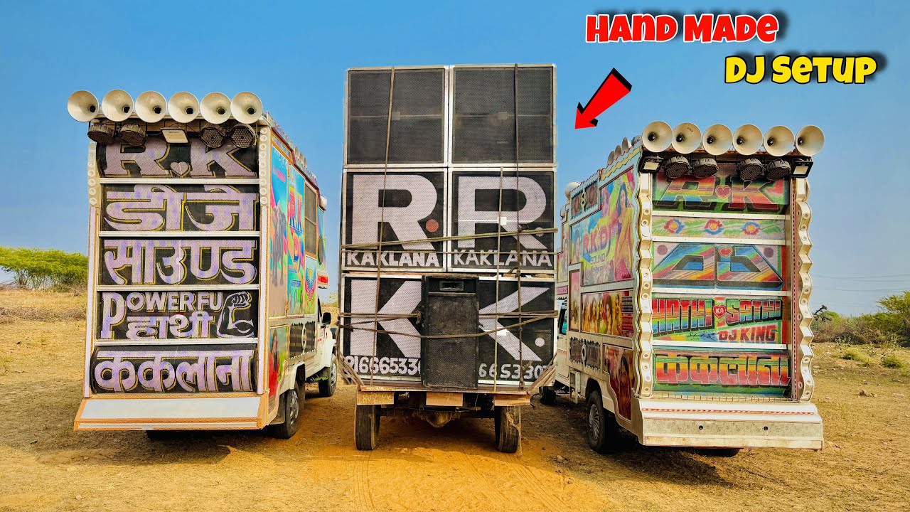 Hand Made Dj Truck vs Dj Pickup !! Who will Win this Championship
