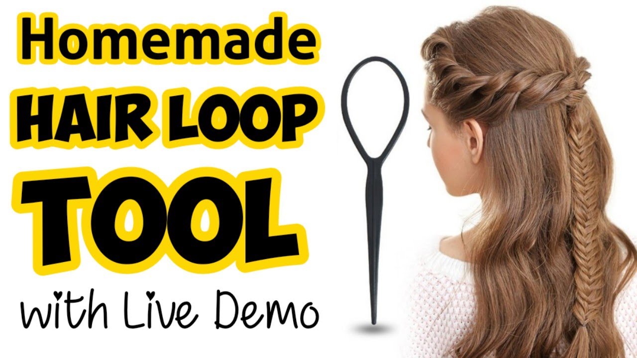 Magic hair lock||bun maker||how to make hair tools at home|how to make  bun|diy bun maker|Sajal Malik - YouTube