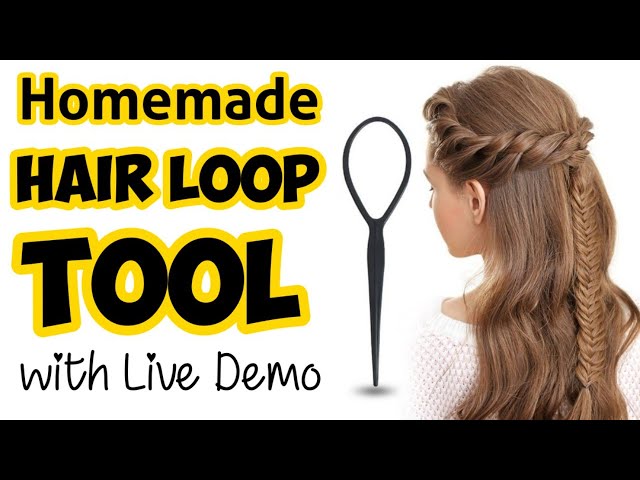 Professional Hair Loop Tool Set Diy Hair Styling Tool For - Temu