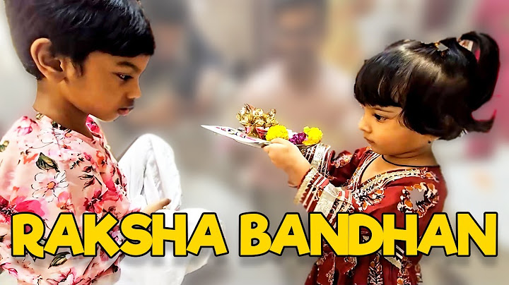 Shaurya and Myra's most special Rakshabandhan!!!