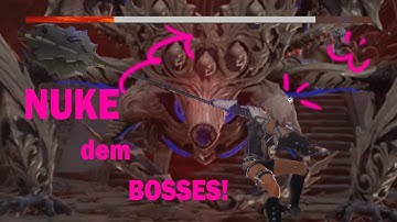 Code Vein Final Boss NUKE NG +3 / Random chopper and clips