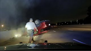 Arkansas trooper sued after flipping pregnant woman's car during traffic stop
