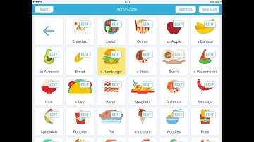 Deleting a cell or category on CommBoards for iPad