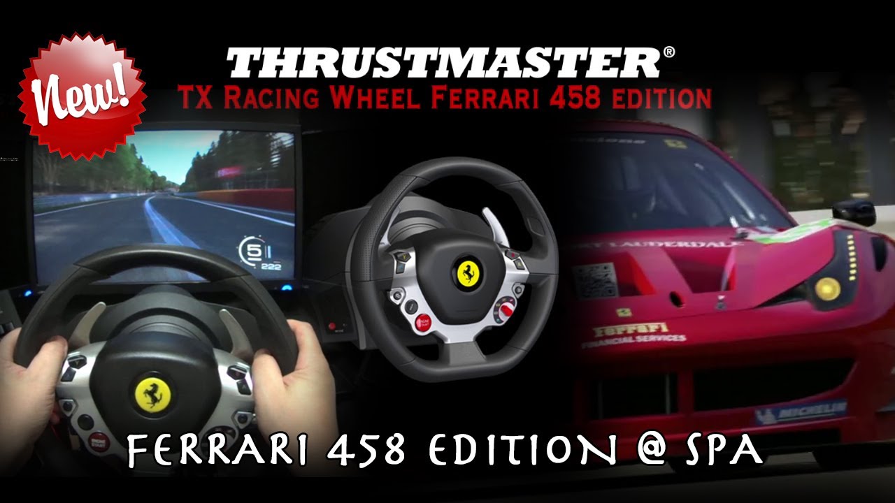 Thrustmaster TX Racing Wheel Ferrari 458 Italia Edition : test sur Xbox One