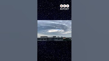 🇨🇿 A Stunning Mesoscale Convective Vortex Spotted Over Czechia🌪️ #extremeweather #climate #anomaly