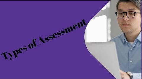 Types of Assessment (Placement, Diagnostic, Summative and Formative Assessment)