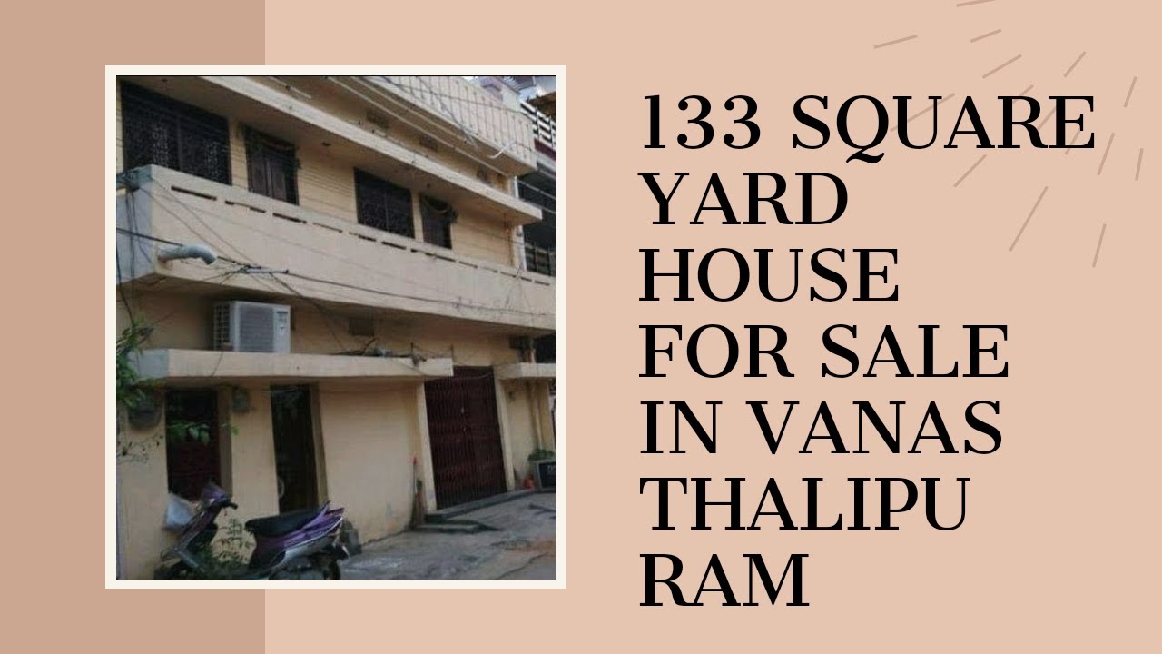 133 sq.yds House for sale in Vanasthalipuram Ngos colony