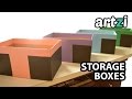 How to Cover Cardboard Box With Paper :: Making Storage Boxes How to Cover Cardboard Box With Paper :: Making Storage Boxes