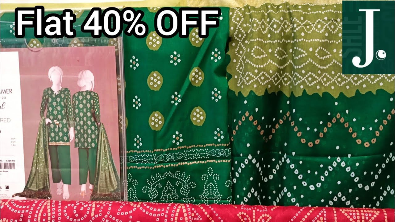 J. Pakistan Day Sale today Flat 23 & 40 OFF YouTube
