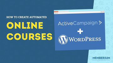 [MOVED] How to Create Automated Online Courses With ActiveCampaign, WordPress & Memberium