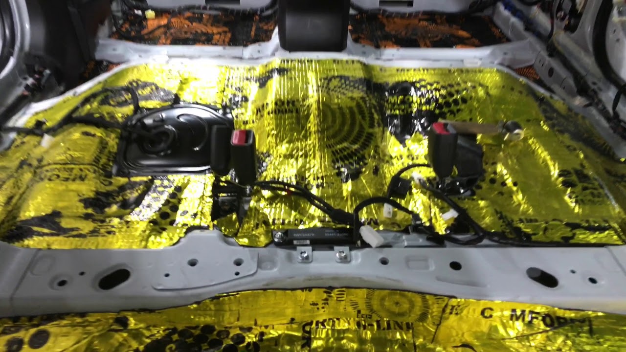 Шумоизоляция kia sportage