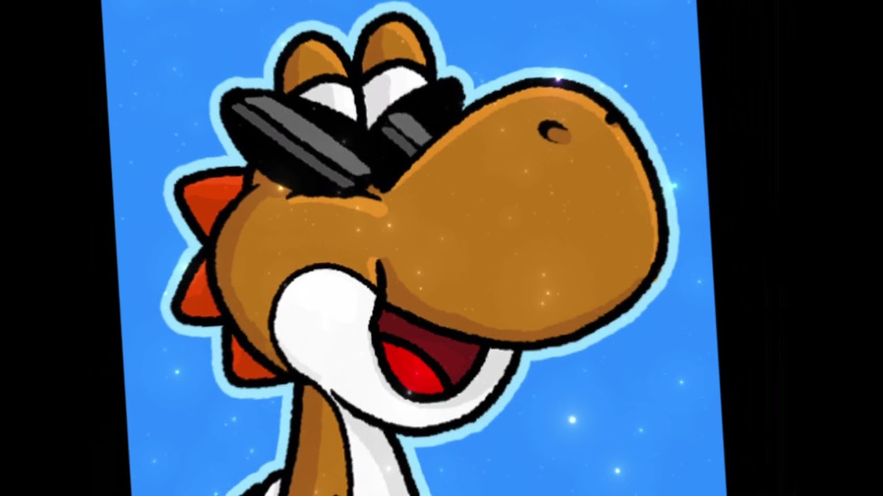 10 day editing challenge day 8: Brown Yoshi