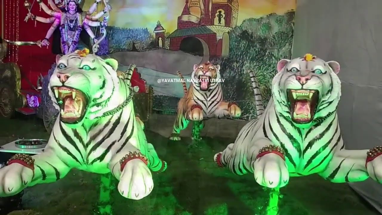 Jhula Jhulan Mori Aai Maa Full Song | YAVATMAL NAVRATRI DARSHAN | Durga Pooja