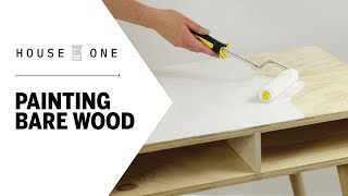 How to Paint Bare Wood | House One screenshot 5