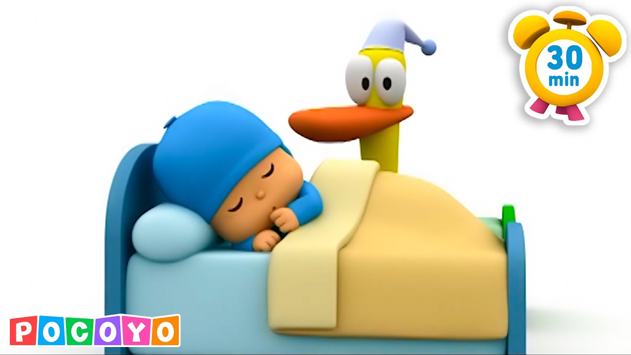 Pocoyo 😴 قناة العربية - القناة الرسمية - حان وقت النوم [30 دقيقة] | كارتون ورسوم متحركة للأطفال