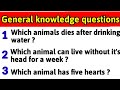 General knowledge | GK questions about animals |Interesting facts about animals |Animal fact |Part 1