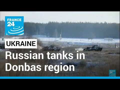Satellite images &rsquo;show Russian tanks in Ukraine&rsquo;s Donbas region&rsquo; • FRANCE 24 English