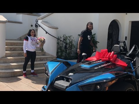 Dodgers closer Kenley Jansen surprises wife with Polaris Slingshot for Mother's Day