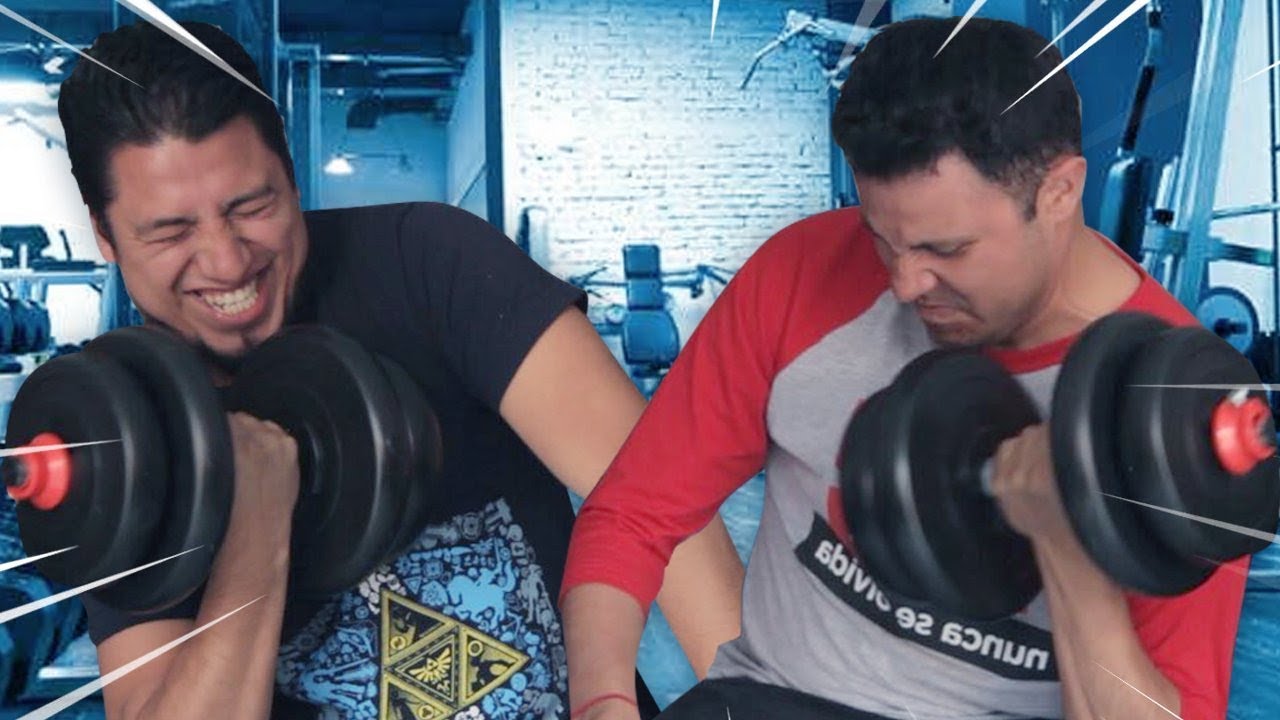 Reto de Pesas con los Noobs ¿Quién es el más fuerte?
