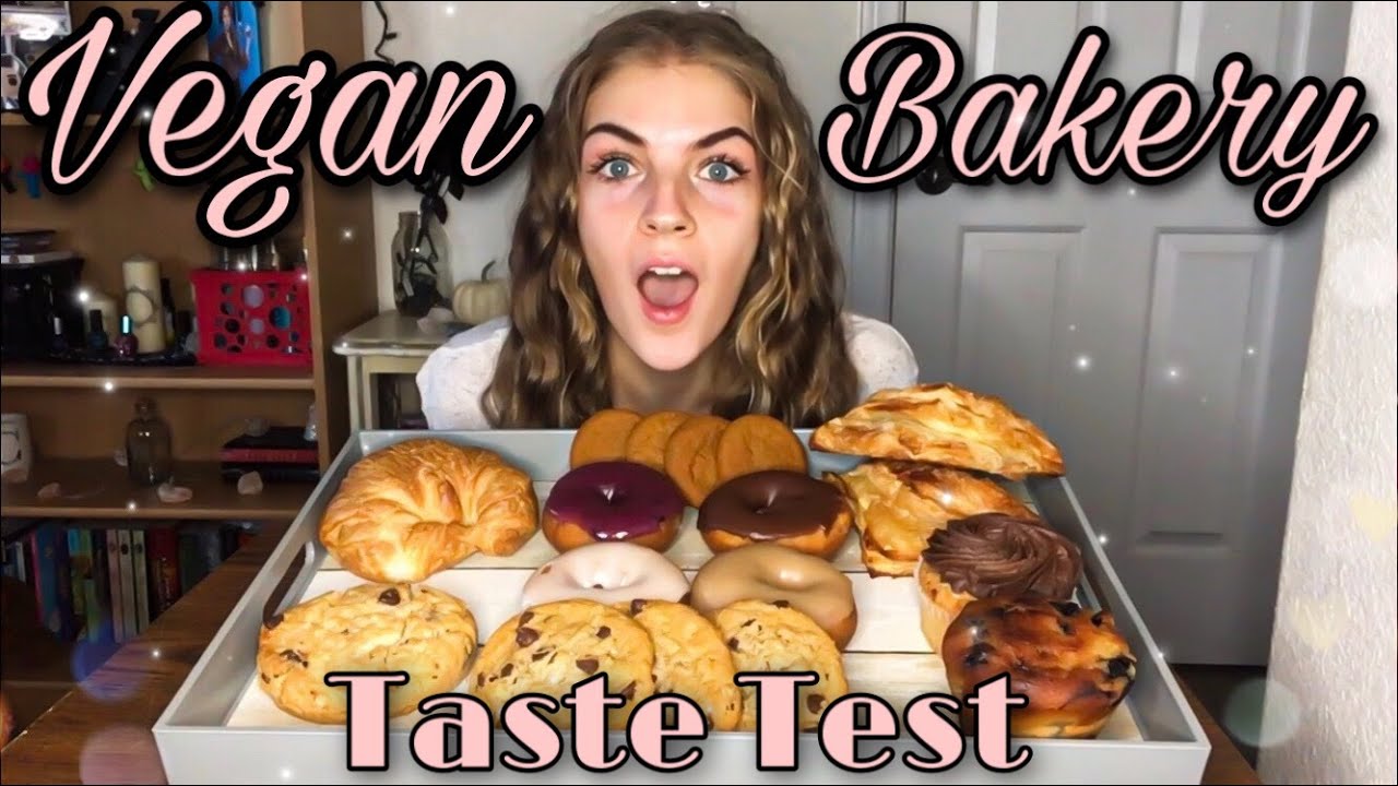 Taste Testing VEGAN Bakery Items! YouTube