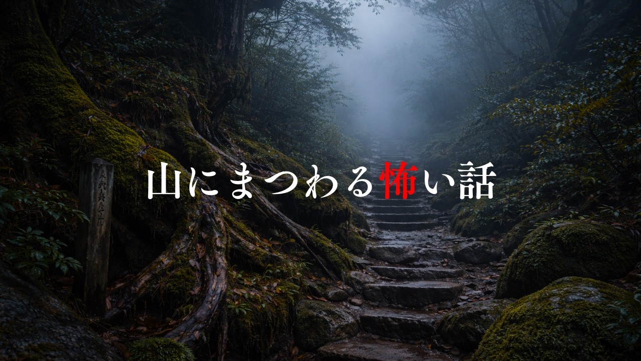 【山の怖い話】「ソレ」はあまりに奇妙であった…　山に纏わる怖い話　作業用・睡眠用・怪談朗読－ 千年怪談