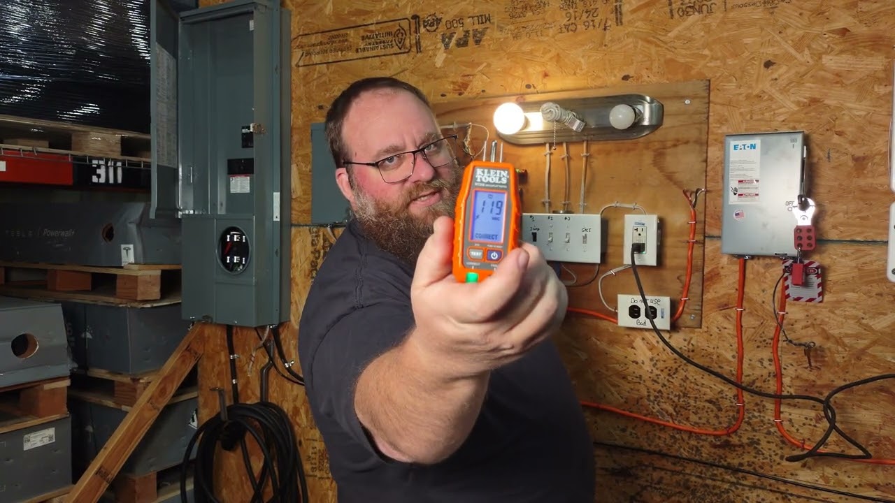 review of how to pass the electrical section of our wall using electrical testers P2