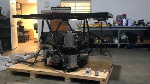 New Compact 2000 Lb Payload Six Axis Motion Base Platform #6dof #motionbase