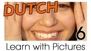 ⁣Learn Dutch Vocabulary with Pictures - Facial Features