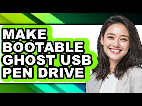 How To Make Bootable Ghost USB Pen Drive - Step By Step