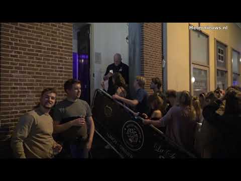 Druk uitgaansleven op eerste avond en nacht in Groningen