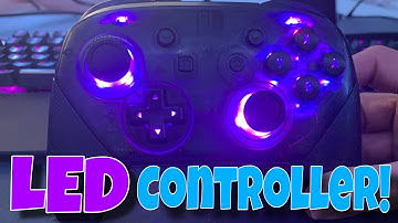 Nintendo Switch LED PRO CONTROLLER installation!