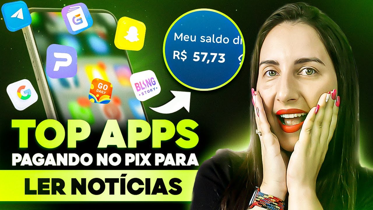 💰APPS RENDA EXTRA PARA GANHAR DINHEIRO LENDO NOTÍCIAS | App que paga via Pix