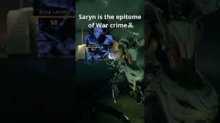 Saryn is the epitome of a War Crime 🤪 #warframe #Saryn