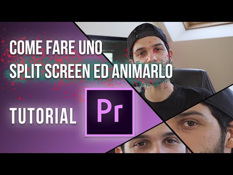 Come fare uno SPLIT SCREEN in PREMIERE PRO ed ANIMARLO!