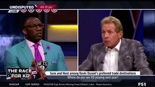 Skip Bayless says K.D. saved Steph Curry’s legacy, and destroyed LeBron’s legacy