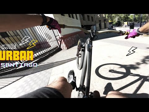 MONTAR EN LAS CALLES DE SANTIAGO CHILE - URBANO MTB FREERIDE💥