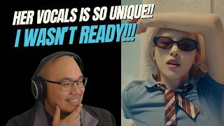 FIRST TIME | ROSE - New Trick MV REACTION. She has such an ICONIC VOICE!