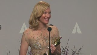 Cate Blanchett Talks About Winning Best Actress