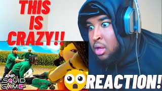 THIS WAS A MOVIE🔥🔥🔥 | AMP SQUID GAME REACTION!!!