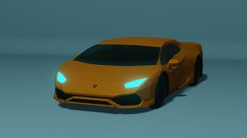 Low Poly Lamborghini Presentation