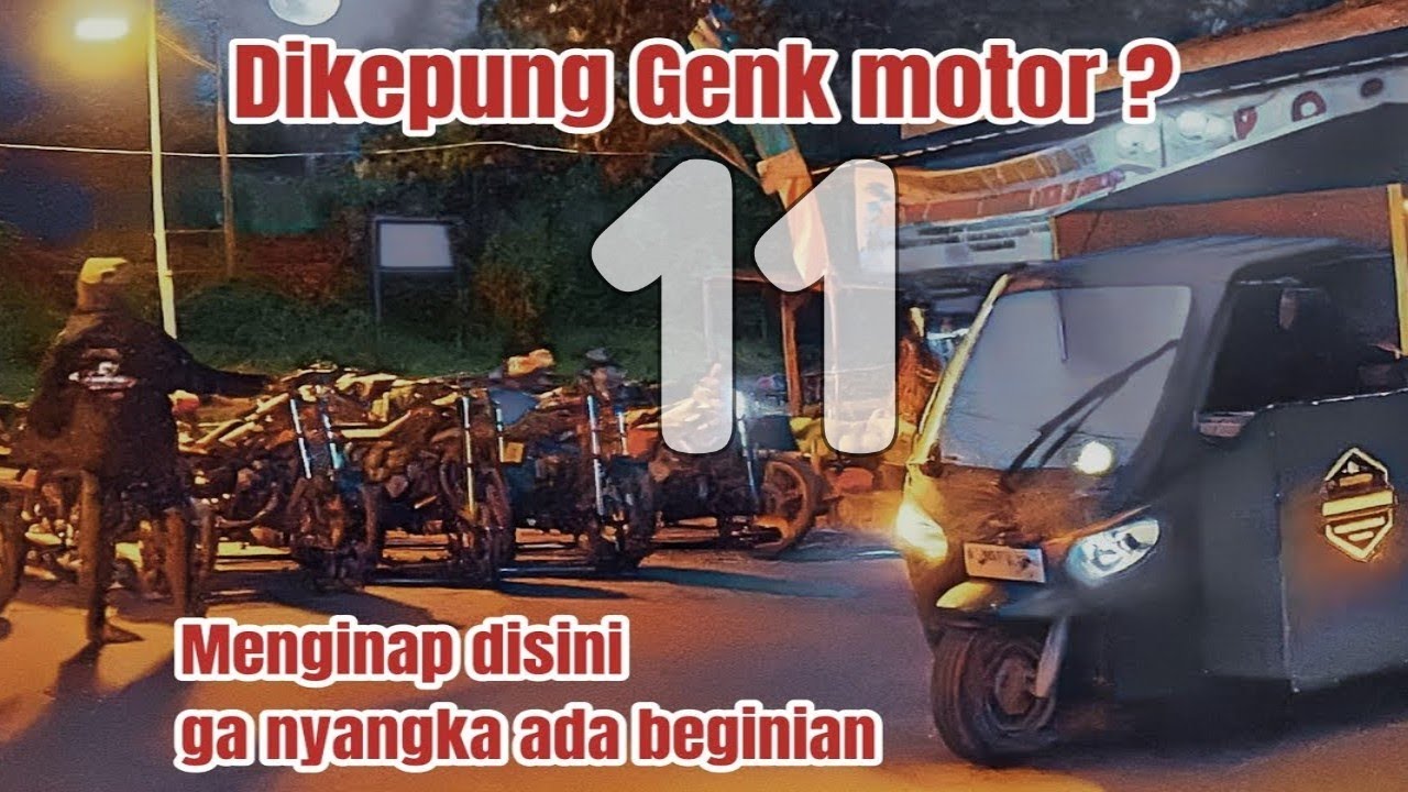 MALAM MENCEKAM dan syahdu !? Kami terpaksa masak dan aktivitas di dalam motor camper van