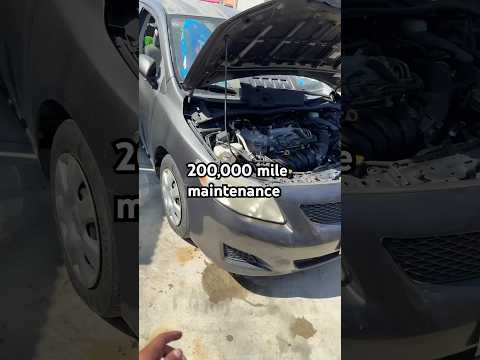 Major Services On Corolla With 200k Miles! #automechanic #toyota #corolla