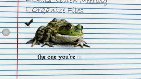 Eat That Frog!: 21 Great Ways to Stop Procrastinating and Get More Done in Less Time