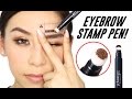Eyebrow Stamp Pen - Instant Eyebrows! | TINA TRIES IT