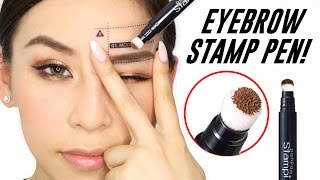 Eyebrow Stamp Pen - Instant Eyebrows! | TINA TRIES IT