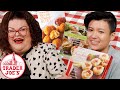 Kristin and jen try every trader joes appetizer  kitchen  jorn