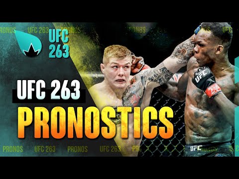UFC 263 Adesanya vs. Vettori 2, Diaz vs. Edwards - ANALYSE & PRONOSTICS !